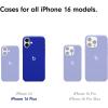 imageBeats iPhone 16 Plus Case with MagSafe and Camera Control ScratchResistant Protective Cover Slim Fit Microfiber Lining  Sunset PurpleTwilight Blue