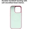 imageBeats iPhone 16 Pro Case with MagSafe and Camera Control ScratchResistant Protective Cover Slim Fit Microfiber Lining  Midnight BlackSunrise Pink