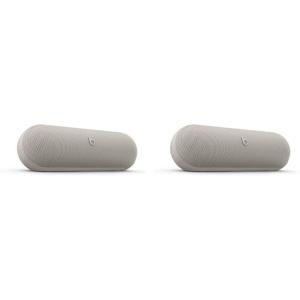 imageBeats Pill  Portable Bluetooth Speaker  Up to 24H Battery Life Water Resistant Bluetooth Apple ampamp Android Compatible Seriously Loud Sound for Home Outdoor and Travel  Matte BlackLight Gray