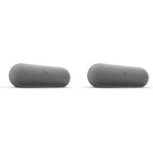 imageBeats Pill  Portable Bluetooth Speaker  Up to 24H Battery Life Water Resistant Bluetooth Apple ampamp Android Compatible Seriously Loud Sound for Home Outdoor and Travel  Matte BlackDark Gray