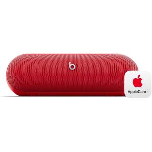 imageBeats Pill  Portable Bluetooth Speaker  Up to 24H Battery Life Water Resistant Bluetooth Apple ampamp Android Compatible Seriously Loud Sound for Home Outdoor and Travel  Matte BlackStatement Red