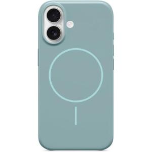 imageBeats iPhone 16 Case with MagSafe and Camera Control ScratchResistant Protective Cover Slim Fit Microfiber Lining  Sunset PurpleRiptide Blue