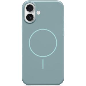 imageBeats iPhone 16 Plus Case with MagSafe and Camera Control ScratchResistant Protective Cover Slim Fit Microfiber Lining  Sunset PurpleRiptide Blue