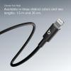 imageBeats USBC to Lightning Woven Cable Fast Charging DurableTangleFree Compatible Charger for Apple Devices w Lightning Ports 15 m 5 ft  Surge StoneBolt Black