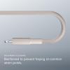 imageBeats USBC to Lightning Woven Cable Fast Charging DurableTangleFree Compatible Charger for Apple Devices w Lightning Ports 15 m 5 ft  Surge StoneSurge Stone