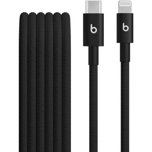 imageBeats USBC to Lightning Woven Cable Fast Charging DurableTangleFree Compatible Charger for Apple Devices w Lightning Ports 15 m 5 ft  Surge StoneBolt Black
