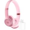 imageBeats Solo 4 Wireless Headphones with 20W Power Adapter  Metallic PinkMetallic Pink