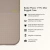 imageBeats iPhone 17 Pro Max Rugged Case with MagSafe ampamp Camera Control Scratch ampamp Drop Tested Matte Texture with Microfiber Lining  Everest BlackAlpine Grey