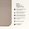 imageBeats iPhone 17 Pro Max Rugged Case with MagSafe ampamp Camera Control Scratch ampamp Drop Tested Matte Texture with Microfiber Lining  Everest BlackAlpine Grey