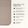 imageBeats iPhone 17 Pro Max Rugged Case with MagSafe ampamp Camera Control Scratch ampamp Drop Tested Matte Texture with Microfiber Lining  Everest BlackAlpine Grey