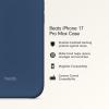 imageBeats iPhone 17 Pro Max Rugged Case with MagSafe ampamp Camera Control Scratch ampamp Drop Tested Matte Texture with Microfiber Lining  Everest BlackBedrock Blue