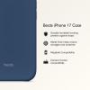imageBeats iPhone 17 Pro Max Rugged Case with MagSafe ampamp Camera Control Scratch ampamp Drop Tested Matte Texture with Microfiber Lining  Everest BlackBedrock Blue