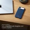 imageBeats iPhone 17 Pro Max Rugged Case with MagSafe ampamp Camera Control Scratch ampamp Drop Tested Matte Texture with Microfiber Lining  Everest BlackBedrock Blue