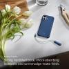 imageBeats iPhone 17 Pro Max Rugged Case with MagSafe ampamp Camera Control Scratch ampamp Drop Tested Matte Texture with Microfiber Lining  Everest BlackBedrock Blue