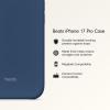 imageBeats iPhone 17 Pro Max Rugged Case with MagSafe ampamp Camera Control Scratch ampamp Drop Tested Matte Texture with Microfiber Lining  Everest BlackBedrock Blue