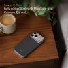 imageBeats iPhone 17 Pro Max Rugged Case with MagSafe ampamp Camera Control Scratch ampamp Drop Tested Matte Texture with Microfiber Lining  Everest BlackGranite Grey