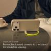 imageBeats iPhone 17 Pro Max Rugged Case with MagSafe ampamp Camera Control Scratch ampamp Drop Tested Matte Texture with Microfiber Lining  Everest BlackLime Stone