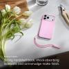 imageBeats iPhone 17 Pro Max Rugged Case with MagSafe ampamp Camera Control Scratch ampamp Drop Tested Matte Texture with Microfiber Lining  Everest BlackPebble Pink