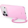 imageBeats iPhone 17 Pro Max Rugged Case with MagSafe ampamp Camera Control Scratch ampamp Drop Tested Matte Texture with Microfiber Lining  Everest BlackPebble Pink