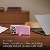 imageBeats iPhone 17 Pro Max Rugged Case with MagSafe ampamp Camera Control Scratch ampamp Drop Tested Matte Texture with Microfiber Lining  Everest BlackPebble Pink
