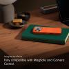 imageBeats iPhone 17 Pro Max Rugged Case with MagSafe ampamp Camera Control Scratch ampamp Drop Tested Matte Texture with Microfiber Lining  Everest BlackSierra Orange