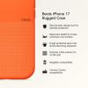 imageBeats iPhone 17 Pro Max Rugged Case with MagSafe ampamp Camera Control Scratch ampamp Drop Tested Matte Texture with Microfiber Lining  Everest BlackSierra Orange