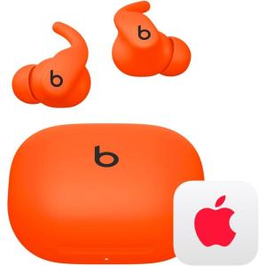 imageBeats  Powerbeats Fit  Wireless NoiseCancelling Workout Earbuds with Ultimate Secure Fit IPX4 Up to 30H of Battery Life ampamp Charging case Compatible with Apple ampamp Android  Power PinkSpark Orange
