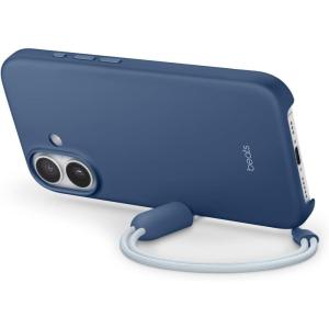 imageBeats iPhone 17 Pro Max Rugged Case with MagSafe ampamp Camera Control Scratch ampamp Drop Tested Matte Texture with Microfiber Lining  Everest BlackBedrock Blue