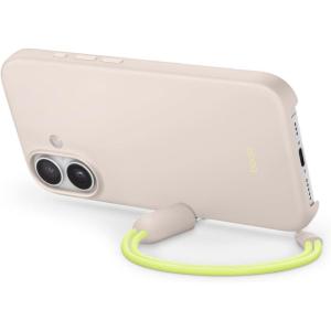 imageBeats iPhone 17 Pro Max Rugged Case with MagSafe ampamp Camera Control Scratch ampamp Drop Tested Matte Texture with Microfiber Lining  Everest BlackLime Stone
