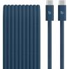 image:imageBeats 240W USBC to USBC Braided Cable Fast Charging DurableTangle Free Compatible with Apple and Android Devices 3 m10 ft  Bolt BlackNitro Navy