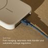 image:imageBeats 240W USBC to USBC Braided Cable Fast Charging DurableTangle Free Compatible with Apple and Android Devices 3 m10 ft  Bolt BlackNitro Navy