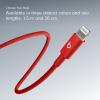 image:imageBeats 240W USBC to USBC Braided Cable Fast Charging DurableTangle Free Compatible with Apple and Android Devices 3 m10 ft  Bolt BlackRapid Red