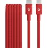 image:imageBeats 240W USBC to USBC Braided Cable Fast Charging DurableTangle Free Compatible with Apple and Android Devices 3 m10 ft  Bolt BlackRapid Red
