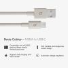 image:imageBeats 240W USBC to USBC Braided Cable Fast Charging DurableTangle Free Compatible with Apple and Android Devices 3 m10 ft  Bolt BlackSurge Stone