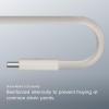 image:imageBeats 240W USBC to USBC Braided Cable Fast Charging DurableTangle Free Compatible with Apple and Android Devices 3 m10 ft  Bolt BlackSurge Stone