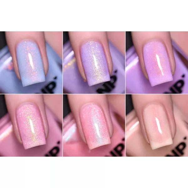 ILNP Cloud Nine Collection  Pastel Shimmer Nail Polish SetILNP Cloud Nine Collection  Pastel Shimmer Nail Polish Set