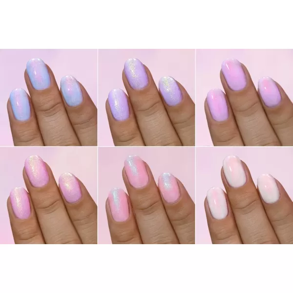 ILNP Cloud Nine Collection  Pastel Shimmer Nail Polish SetILNP Cloud Nine Collection  Pastel Shimmer Nail Polish Set