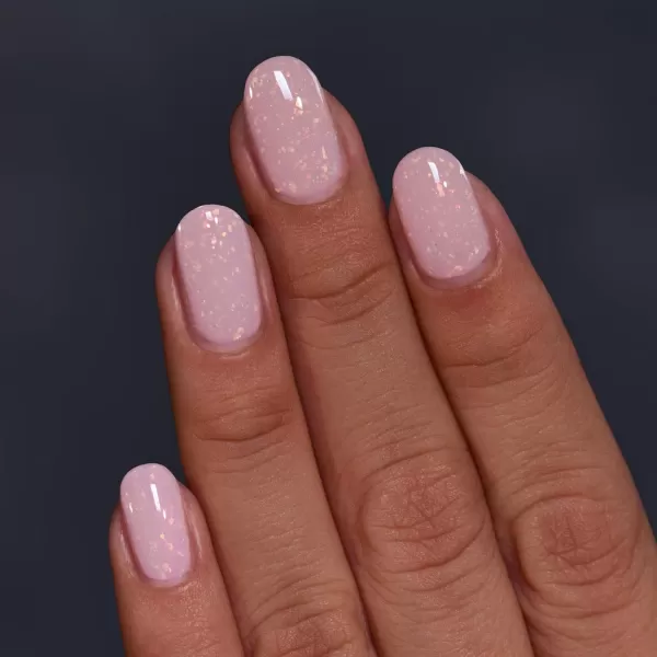 ILNP Daybreak  Milky Pink Flakie Shimmer Nail PolishILNP Daybreak  Milky Pink Flakie Shimmer Nail Polish