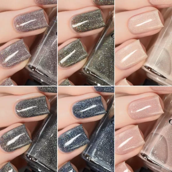 ILNP Fall Neutrals Collection 2016  Holographic Nail Polish CollectionILNP Fall Neutrals Collection 2016  Holographic Nail Polish Collection