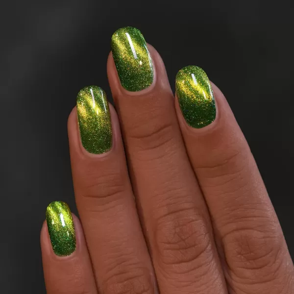 ILNP Frankie  Monster Green Magnetic Holographic Nail PolishILNP Frankie  Monster Green Magnetic Holographic Nail Polish