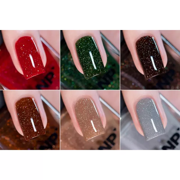 ILNP Home for the Holidays  Holographic Holiday Nail Polish CollectionILNP Home for the Holidays  Holographic Holiday Nail Polish Collection