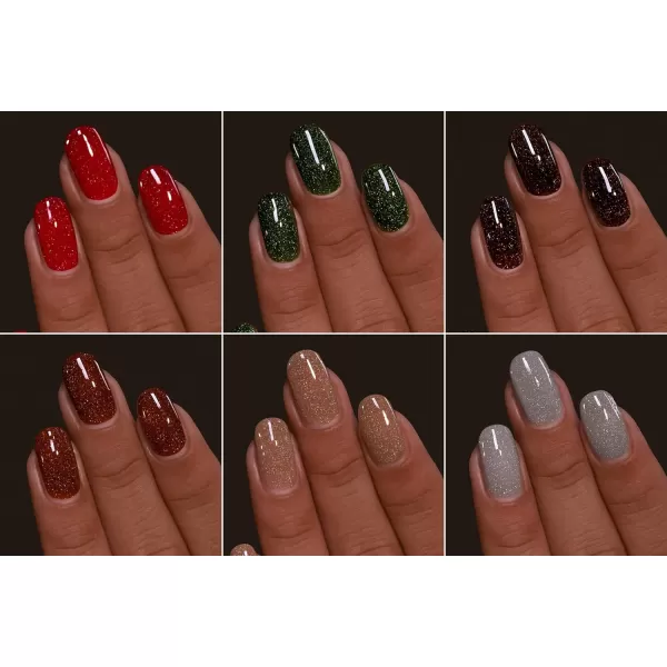 ILNP Home for the Holidays  Holographic Holiday Nail Polish CollectionILNP Home for the Holidays  Holographic Holiday Nail Polish Collection