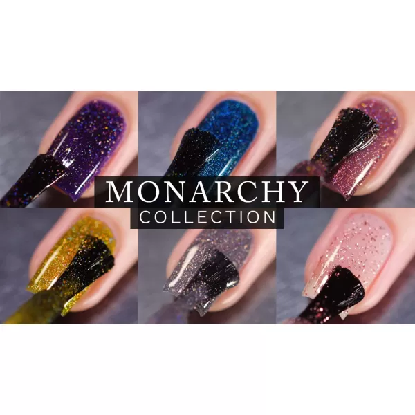 ILNP Monarchy Collection  Holographic Nail Polish CollectionILNP Monarchy Collection  Holographic Nail Polish Collection