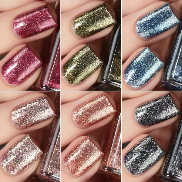 ILNP New Years Collection 2016  Holographic Nail Polish CollectionILNP New Years Collection 2016  Holographic Nail Polish Collection