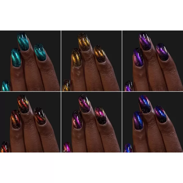 ILNP Nightlife  Bold and Bright Bold and Bright BlackBased Magnetic Nail Polish CollectionILNP Nightlife  Bold and Bright Bold and Bright BlackBased Magnetic Nail Polish Collection