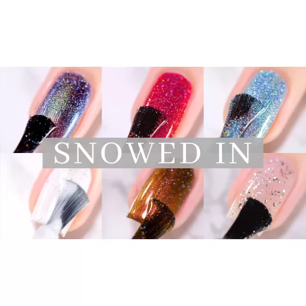 ILNP Snowed In Collection  Holographic Nail Polish CollectionILNP Snowed In Collection  Holographic Nail Polish Collection