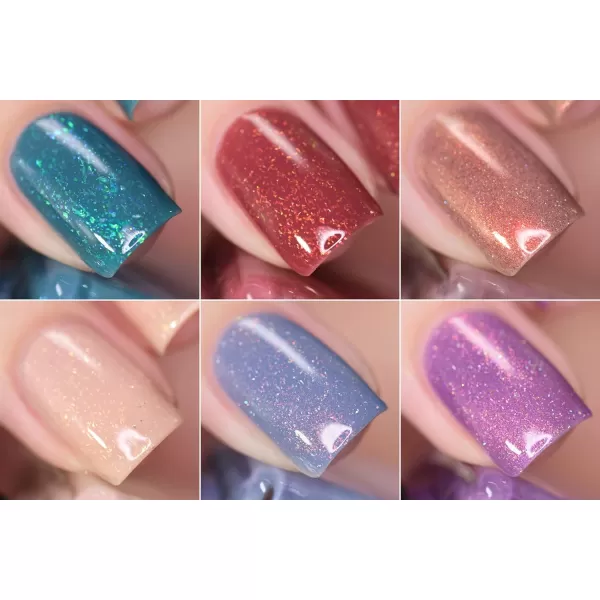 ILNP Southwest Sunset Collection  Holographic Nail Polish CollectionILNP Southwest Sunset Collection  Holographic Nail Polish Collection