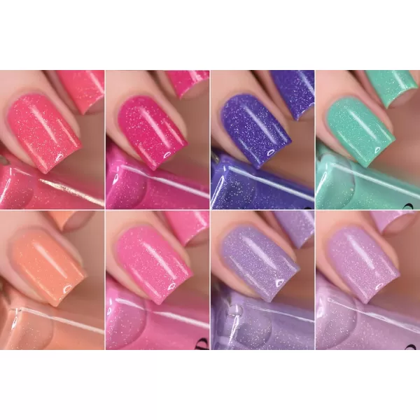 ILNP Sugar Lush Collection  Holographic Nail Polish CollectionILNP Sugar Lush Collection  Holographic Nail Polish Collection