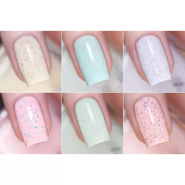 ILNP Tea Party Collection  Cheerful Spring Nail Polish CollectionILNP Tea Party Collection  Cheerful Spring Nail Polish Collection