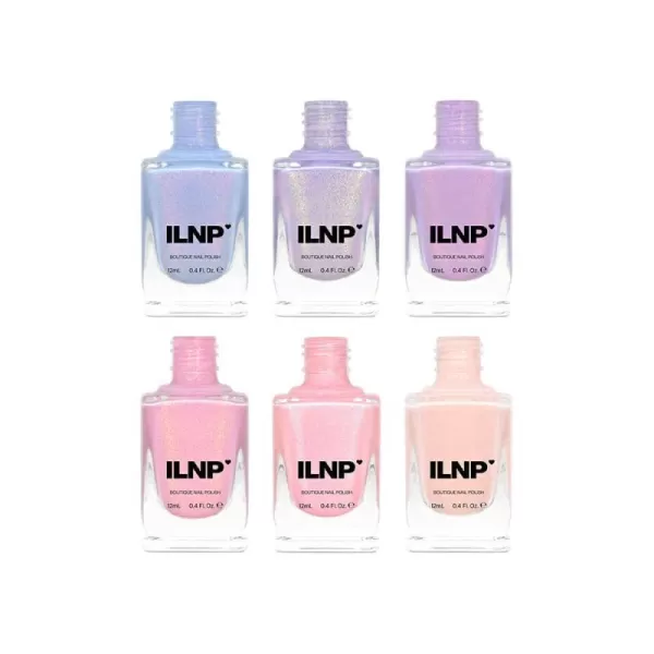 ILNP Cloud Nine Collection  Pastel Shimmer Nail Polish SetILNP Cloud Nine Collection  Pastel Shimmer Nail Polish Set